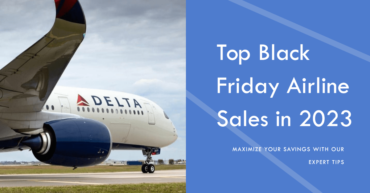 Black Friday Airline Sales 