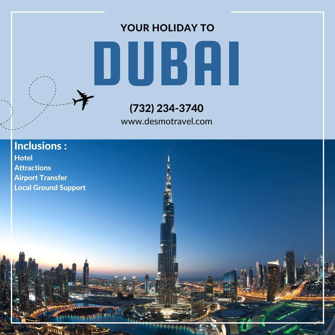 Dubai Vacation Packages with Airfare 2024